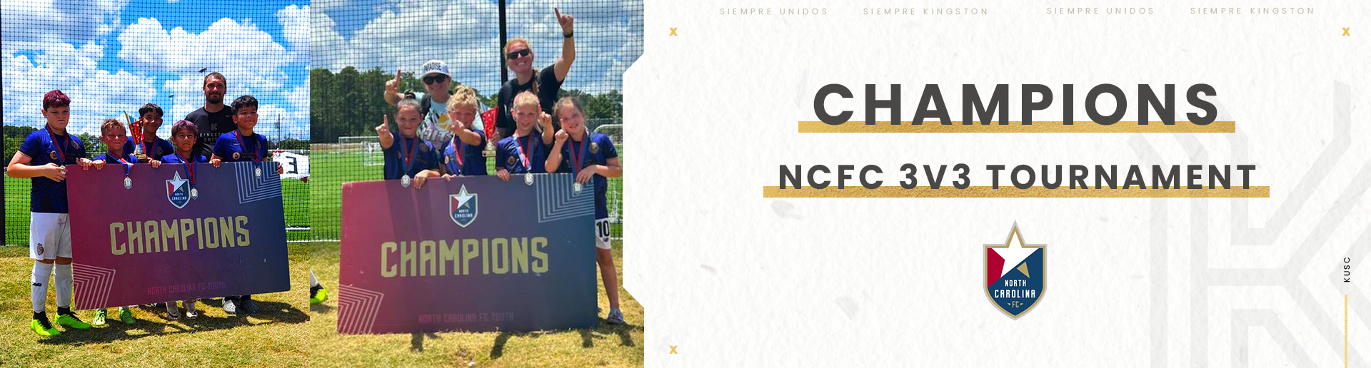  KUSC Triumph at the 2024 NCFC 3v3 Tournament